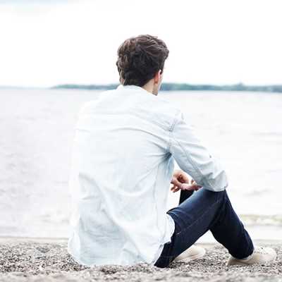 Alone boy